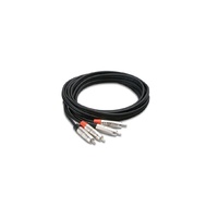 HOSA TECHNOLOGY Dual REAN RCA to Same Pro Stereo Interconnect Cable (10ft)