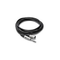 HOSA TECHNOLOGY REAN 1/4 in TRS to XLR3M Pro Balanced Interconnect Cable (5ft)