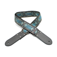DSL Jacquard Weaving SHIRAZ BLUE Guitar Strap