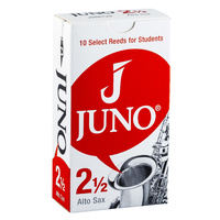 VANDOREN Juno Alto Saxophone Reeds - 10 Pack - 2.5