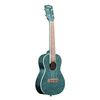 KALA KA-SPRK-AQUA Rhapsody in Blue Sparkle Concert Ukulele