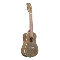 KALA KA-SPRK-GOLD Stardust Gold Sparkle Concert Ukulele