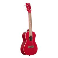KALA KA-SPRK-RED Ritzy Red Sparkle Concert Ukulele