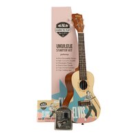 KALA Learn to Play Elvis Rockabilly Concert Ukulele Starter Kit