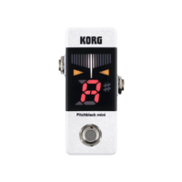 KORG Pitchblack Mini Floor Tuner Pedal -White