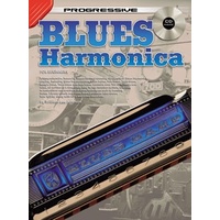 Progressive Blues Harmonica BK/CD