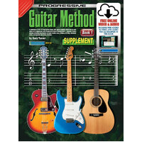 Progressive Guitar Supplement Method Book with Online Media