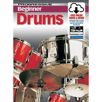 Progressive Beginner Drums with Online Media