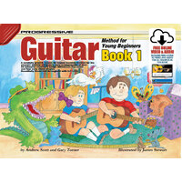 Progressive Guitar Method Young Beginner Bk1 with Online Media