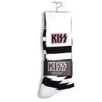 PERRIS Crew Socks Kiss Lightning White