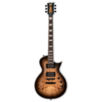 LTD EC-1000 Burl Poplar top Black Natural Burst Electric Guitar