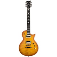 LTD EC-1000TFMHSBF Eclipse Deluxe Honey Burst Satin Electric Guitar