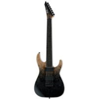 LTD M-1007HT Burl Poplar Black Fade Electric Guitar