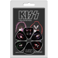 PERRIS LPKISS1 6-Pack "KISS" Licensed Guitar Pick Packs