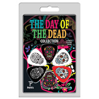 PERRIS LPPP04 6-Pack Day Of The Dead Licensed Guitar Pick Pack