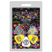 PERRIS LPPP05 6-Pack The Peace Collection Licensed Guitar Pick Pack