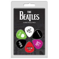 PERRIS LPTB4 6-Pack The Beatles Licensed Guitar Pick Packs