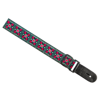XTR Jacquard Ukulele Strap Red-Grey