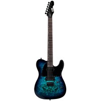 LTD TE-200DX Turquoise Electric Guitar