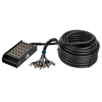 AMS 20Ch Multicore Audio Snake Stagebox 30m