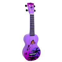 MAHALO MD1HA Hawaiian Ukulele Purple Burst