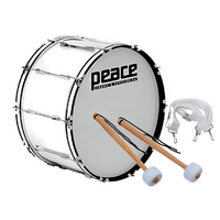 PEACE 26x10 Inch Concert/Marching Bass Drum w/Mallets