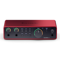 FOCUSRITE Scarlett 2i2 Gen 4 USB Audio Interface
