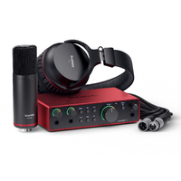 FOCUSRITE Scarlett 2i2 Studio Gen 4 Package USB Audio Interface