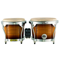 MEINL Free Ride Wood Bongos Gold Amber Sunburst FWB200GAB