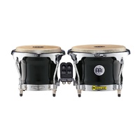 MEINL Free Ride Professional Wood Bongos Ebony Black FWB400EBK