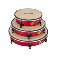 MANO PERCUSSION Plena Tuneable Tambour Drums Set MP3802RD