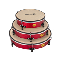MANO PERCUSSION Plena Tuneable Tambour Drums Set MP3802RD