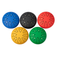 MANO PERCUSSION 6 Inch Metal Tongue Coloured Drum