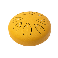 MANO PERCUSSION MPC36GD 6 Inch Metal Tongue Drum - Gold