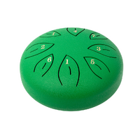 MANO PERCUSSION MPC36GN 6 Inch Metal Tongue Drum - Green