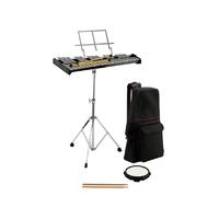 OPUS PERCUSSION 32 Note Glockenspiel and Practice Pad Kit OPGK101B
