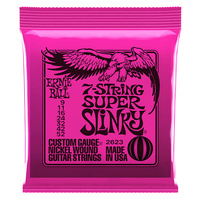 11-58 Ernie Ball Super Slinky Nickel Wound Electric 7-Strings