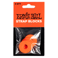 Ernie Ball Strap Blocks Red