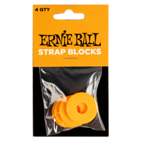 Ernie Ball Strap Blocks Orange