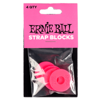 Ernie Ball Strap Blocks Pink