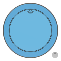 REMO Colortone Powerstroke 3 22 Inch Blue Bass Drumhead