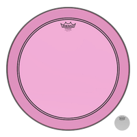 REMO Colortone Powerstroke 3 22 Inch Pink Bass Drumhead