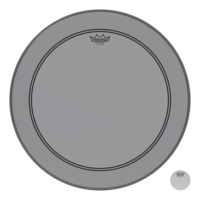 REMO Colortone Powerstroke 3 22 Inch Smoke Bass Drumhead