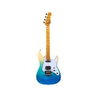 Flight Pathfinder Solid Body Transparent Blue Electric Ukulele