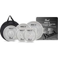 Pearl BRD-S Low Volume Practice Cymbal Set