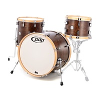 PDP Concept Maple 3 Pce Classic Tobacco Walnut - Natural Shell Drum Kit
