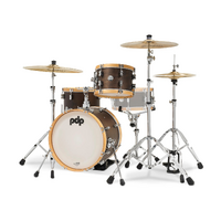 PDP Concept Classic Maple 3 Pce Tobacco Walnut - Natural Shell Drum Kit