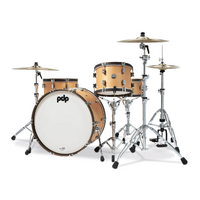 PDP Concept Classic Maple 3 Pce Natural Stain - Walnut Shell Drum Kit