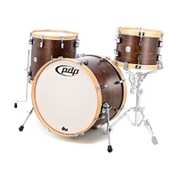PDP Concept Classic Maple 3 Pce Tobacco Walnut - Natural Shell Drum Kit