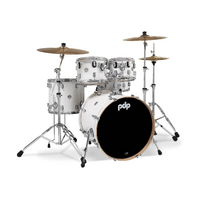 PDP Concept Maple 5 Pce Pearlescent White Drum Kit
